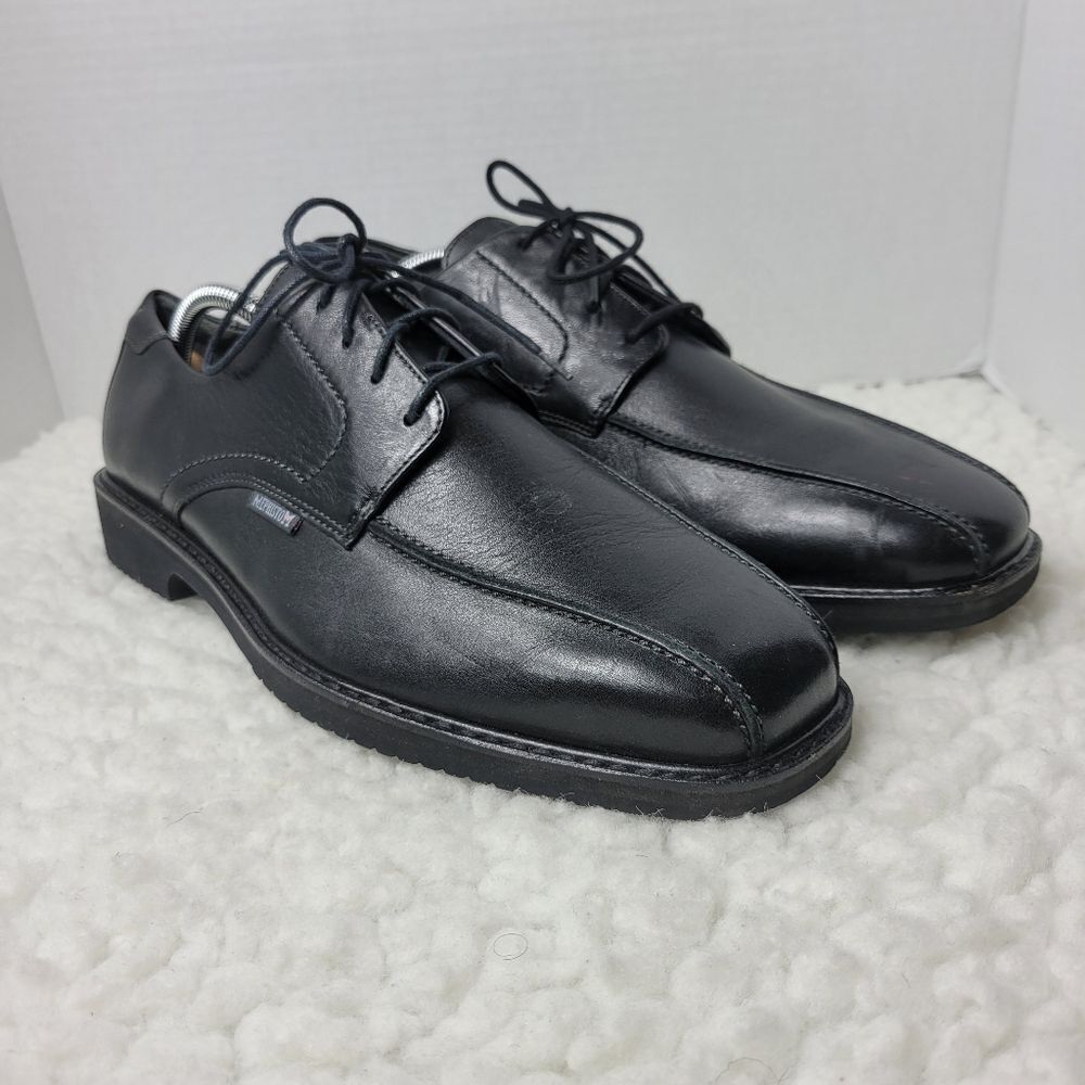 Mephisto Air-Relax Goodyear Welt Bicycle Toe Mens Size 12 Oxford Black Leather